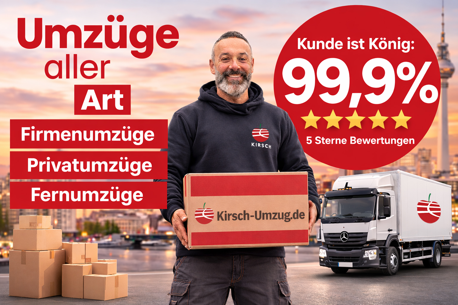 Umzugsunternehmen Berlin Kirsch Umzugsfirma