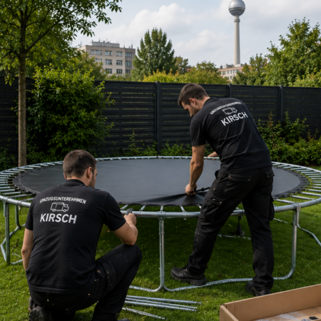 Trampolin Aufbauservice Berlin
